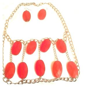 Home-made Hand-made necklaces & earring sets....